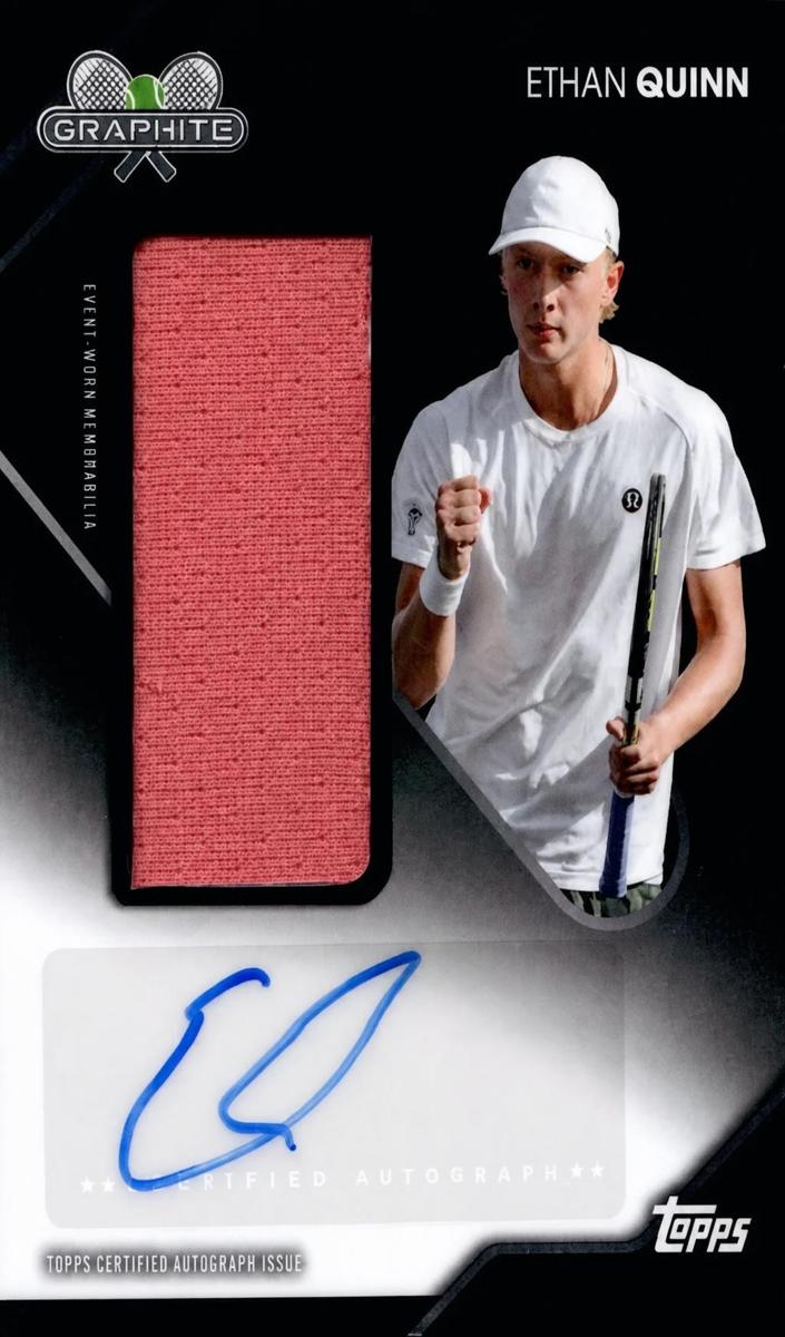 2026 Topps Graphite Signature Relic Ethan Quinn #GSR-EQN card