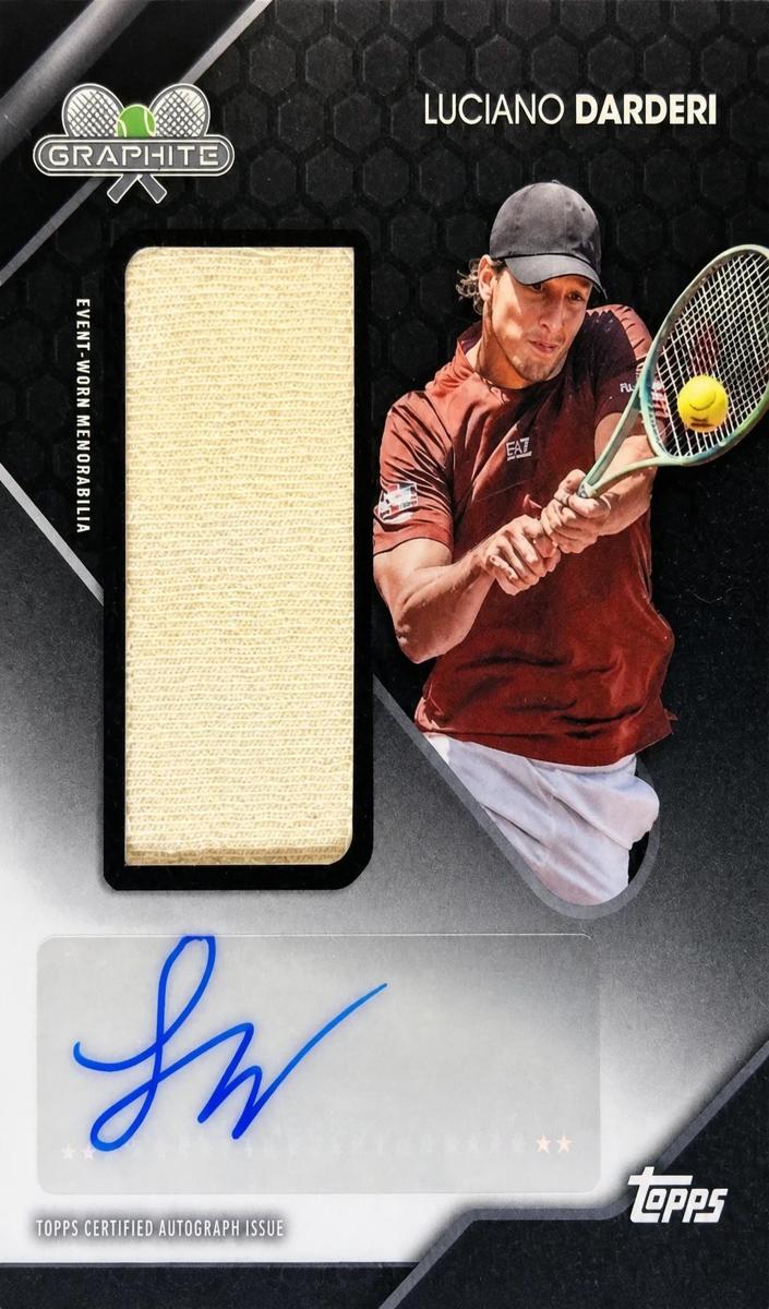 2026 Topps Graphite Signature Relic Luciano Darderi #GSR-LDI card