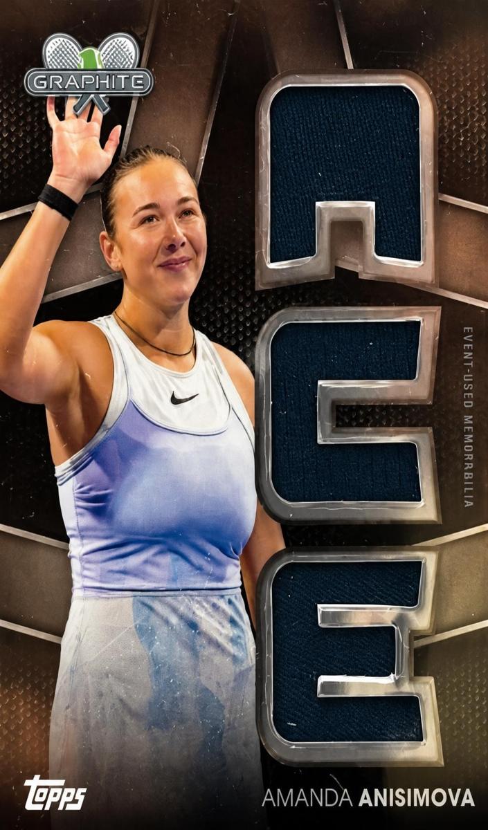 2026 Topps Graphite Ace Relic Amanda Anisimova #AR-AA card