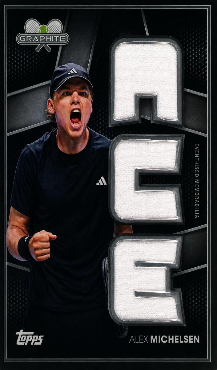 2026 Topps Graphite Ace Relic Alex Michelsen #AR-AM card