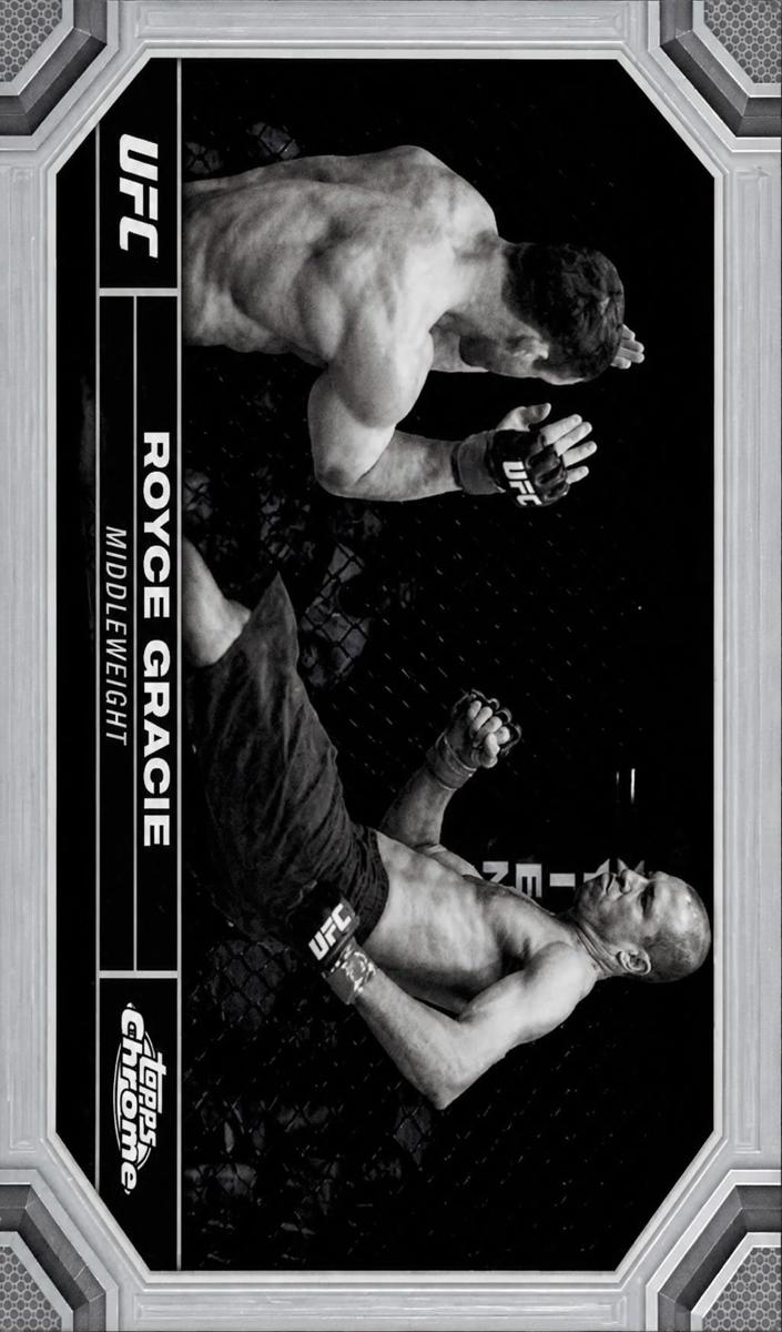 2024 Royce Gracie [Negative Refractor] #170