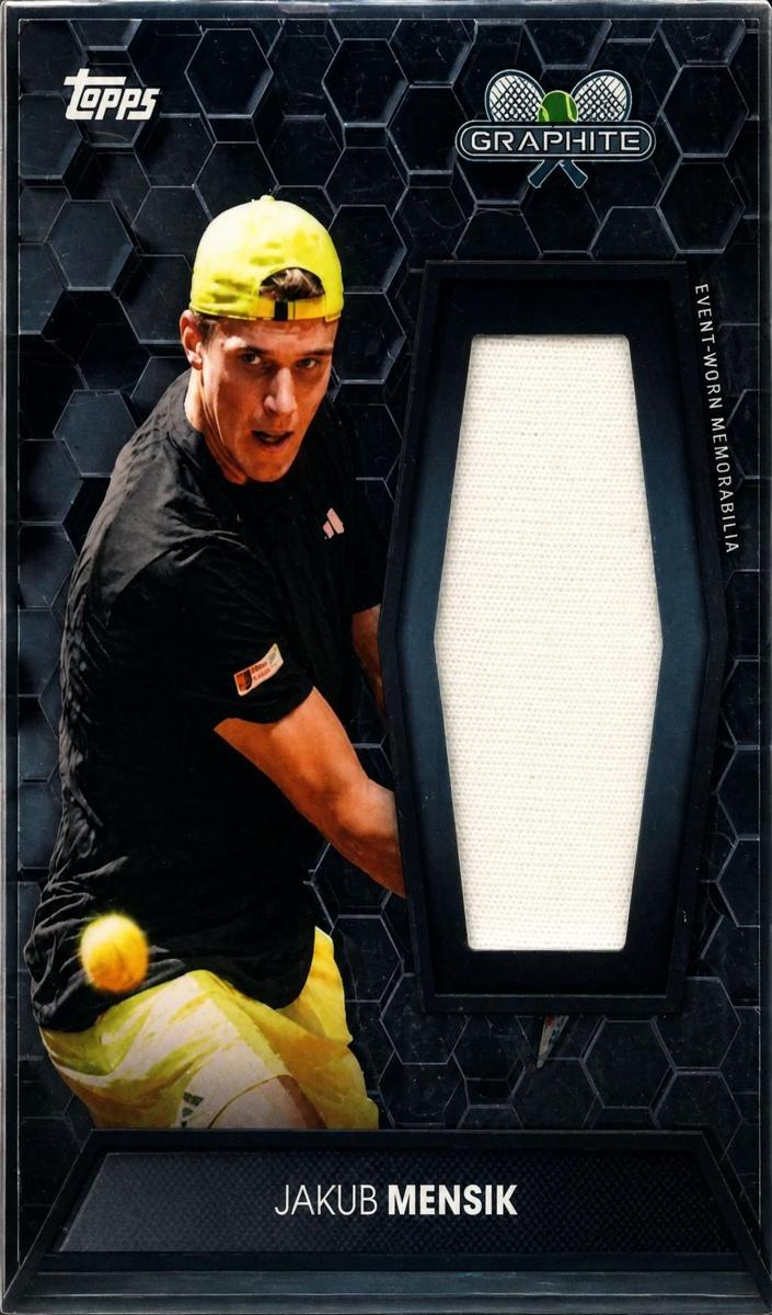 2026 Topps Graphite Jakub Mensik #GR-JM card