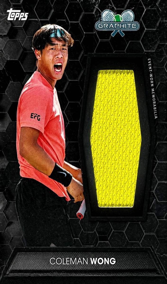2026 Topps Graphite Relic Coleman Wong #GR-CW card