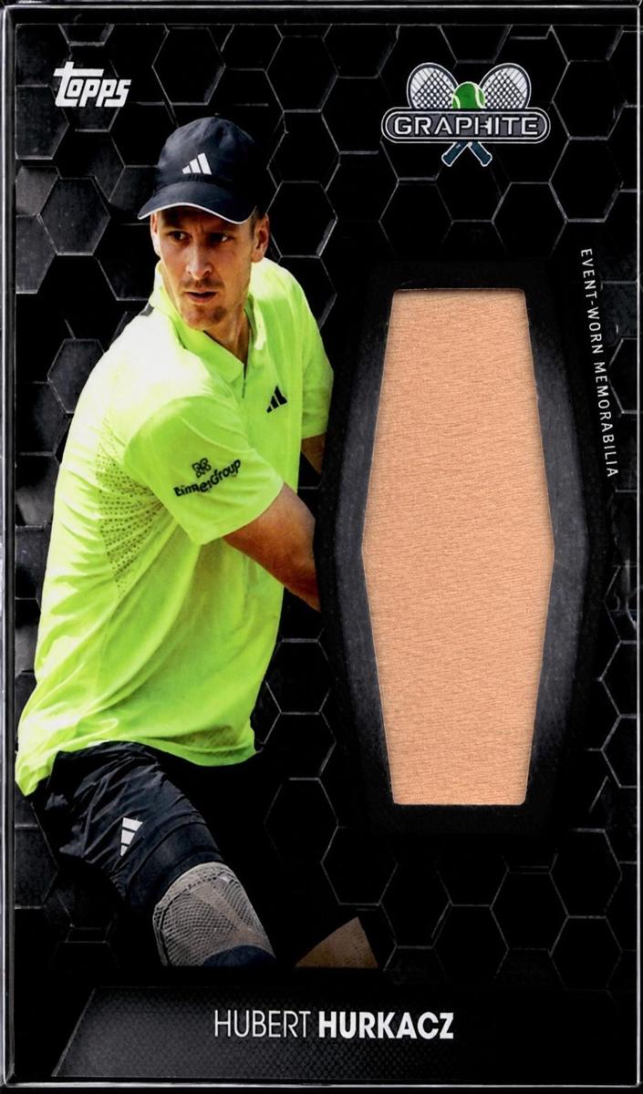 2026 Topps Graphite Relic Hubert Hurkacz #GR-HH card
