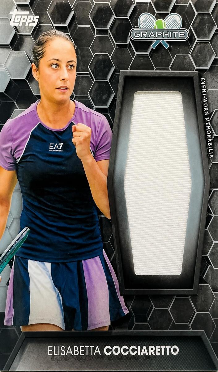 2026 Topps Graphite Relic Elisabetta Cocciaretto #GR-EC card