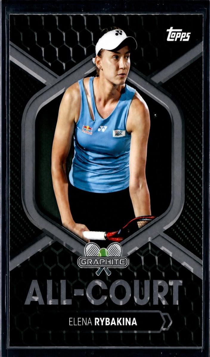 2026 Topps Graphite All Court Elena Rybakina #AC-10 card