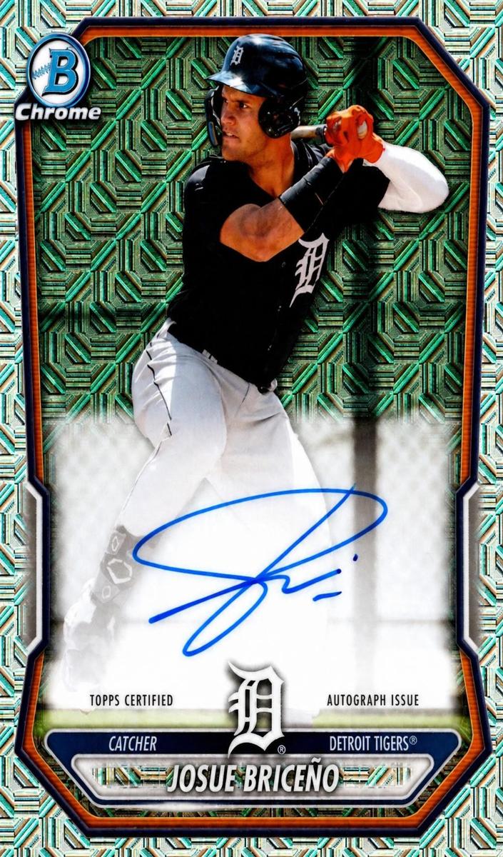 Josue Briceno 2026 Bowman Mega Box card