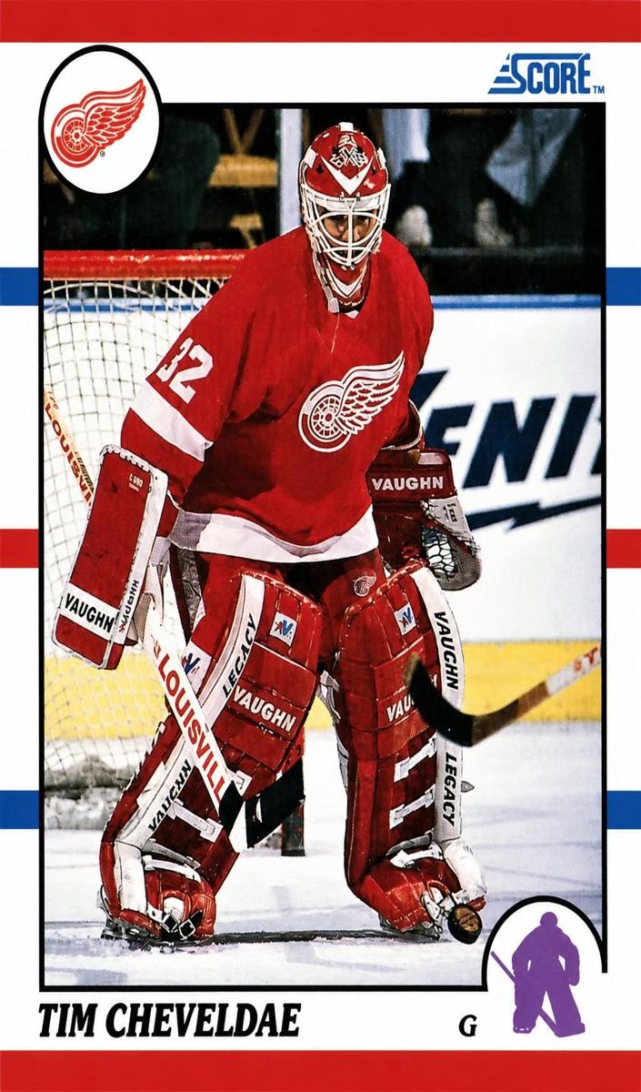 1990 Tim Cheveldae #87