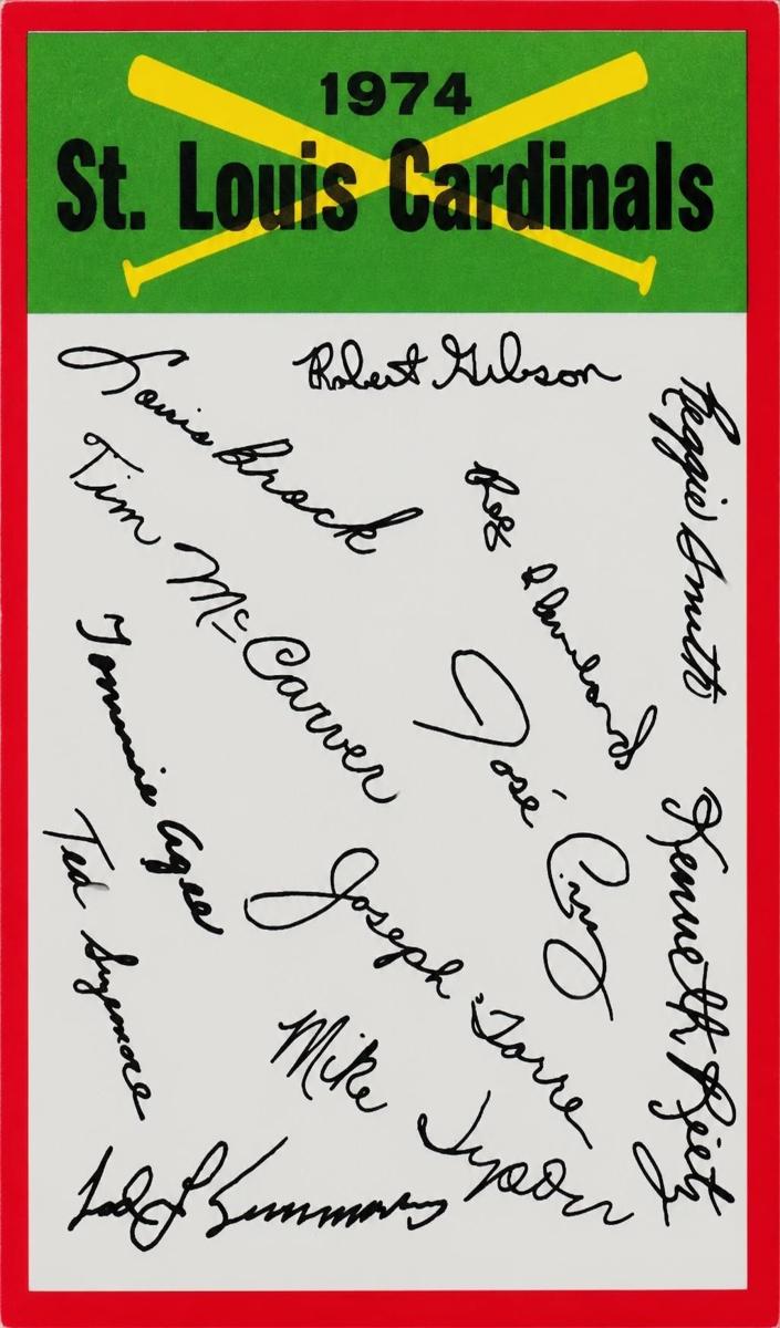 1974 St. Louis Cardinals #23
