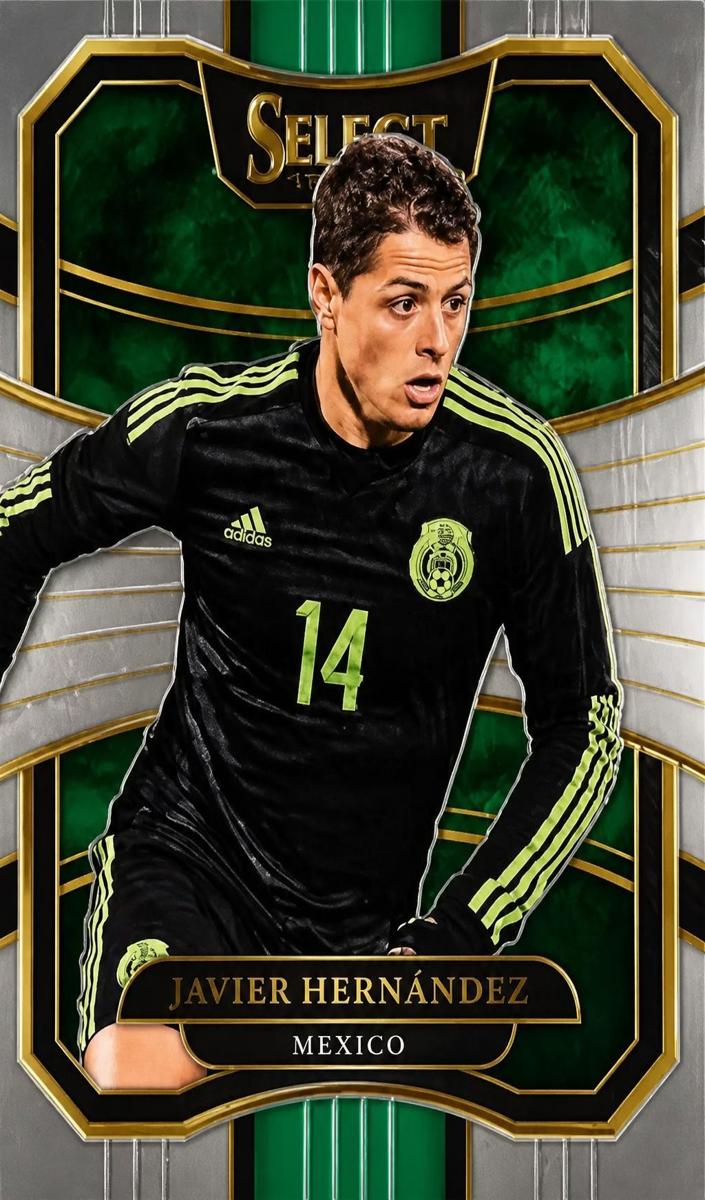 2017 Panini Select Javier Hernandez [Camo] #24 card