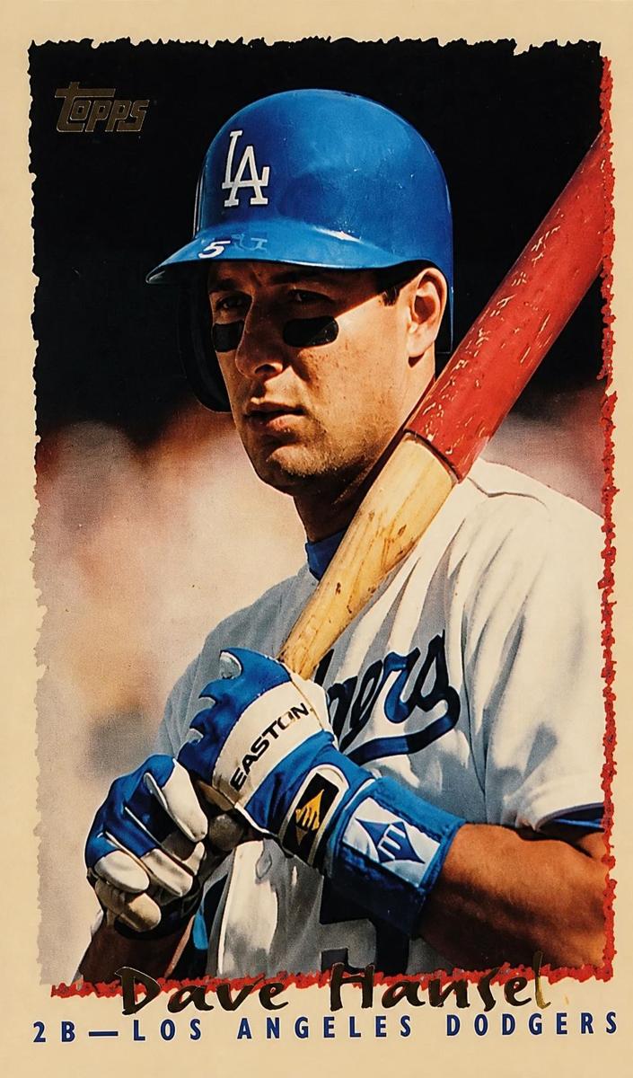 1995 Topps Dave Hansen #218 card