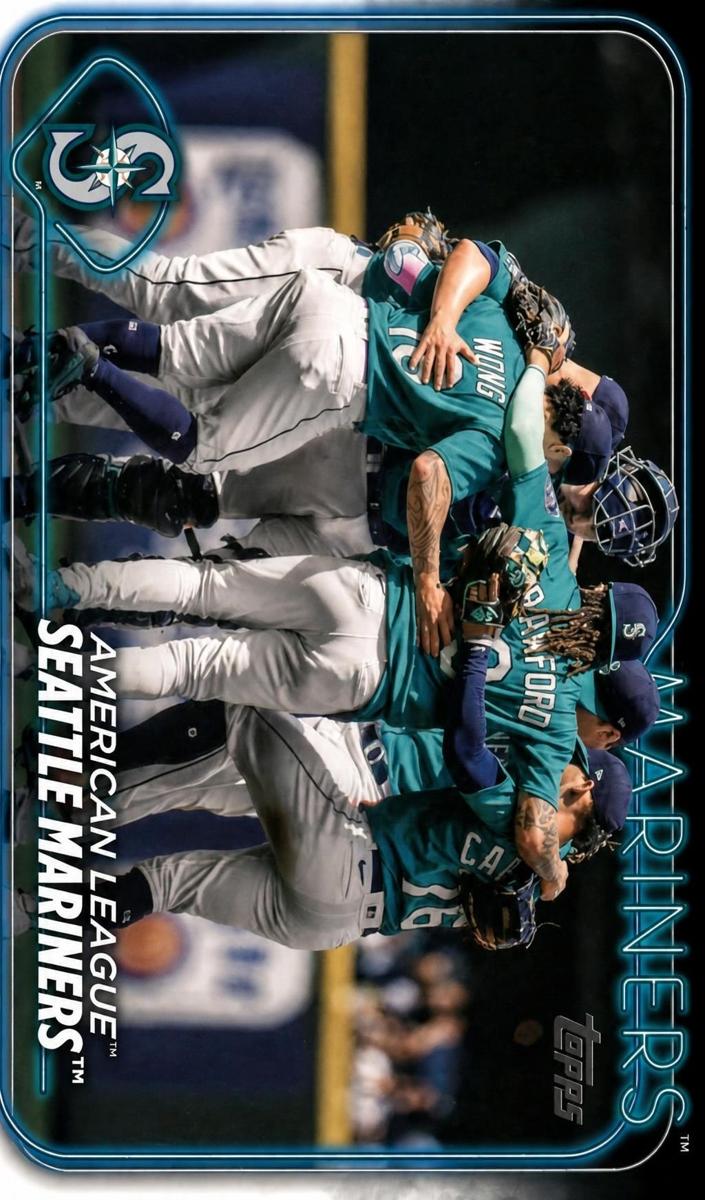 Seattle Mariners 2024 Topps Series 1 card