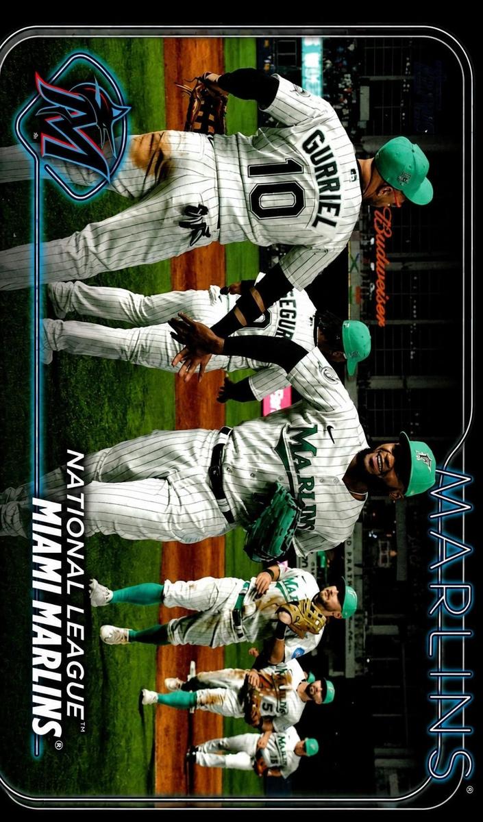 Miami Marlins 2024 Topps Series 1 card