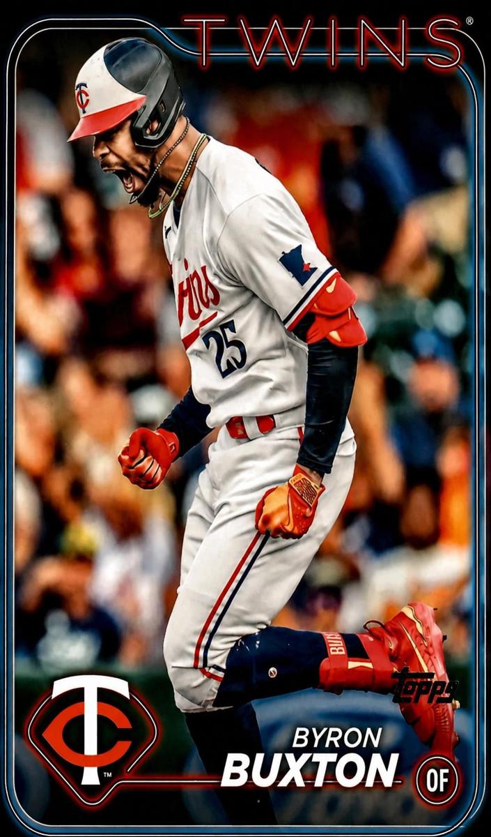 Byron Buxton 2024 Topps Series 1 card