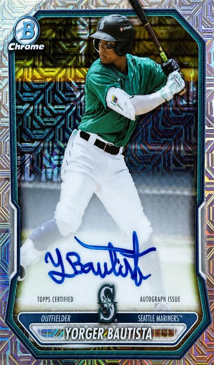 Yorger Bautista 2026 Bowman Mega Box card