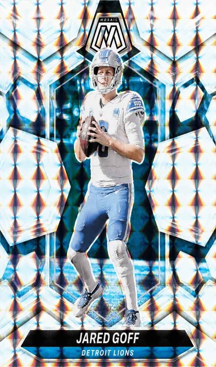 Jared Goff 2024 Mosaic Football card