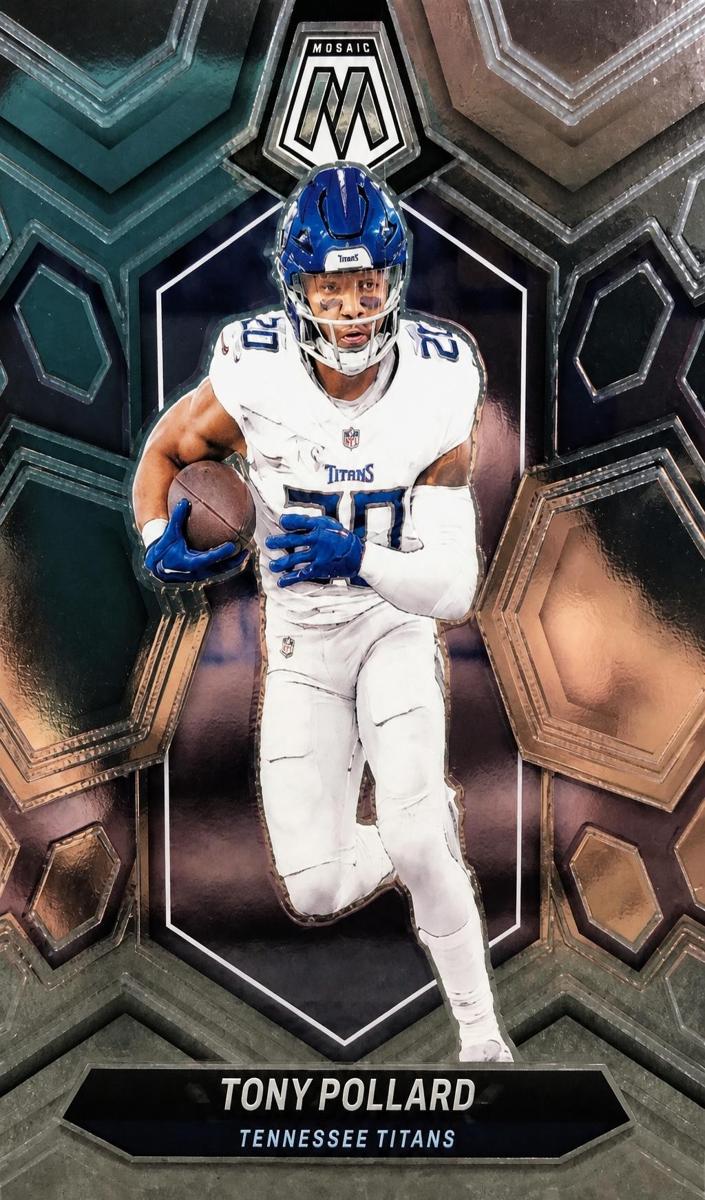 Tony Pollard 2024 Mosaic Football card