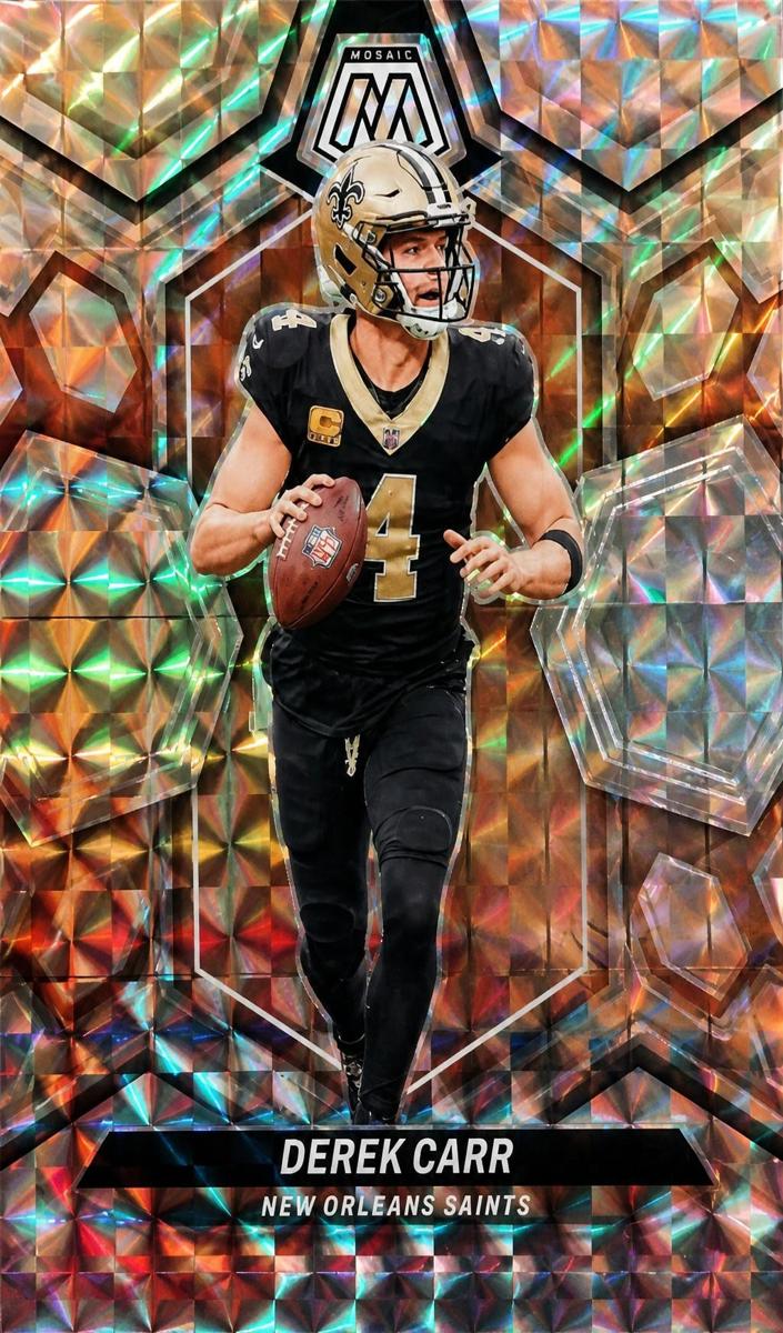 Derek Carr 2024 Mosaic Football card