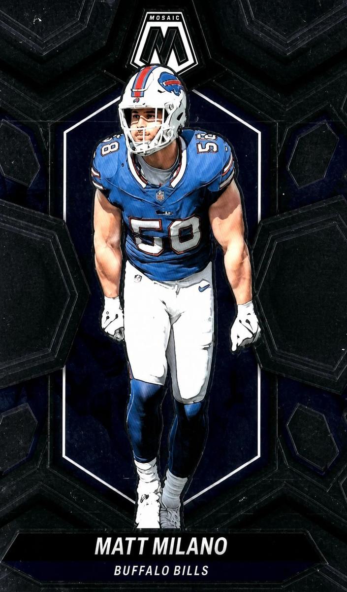 Matt Milano 2024 Mosaic Football card