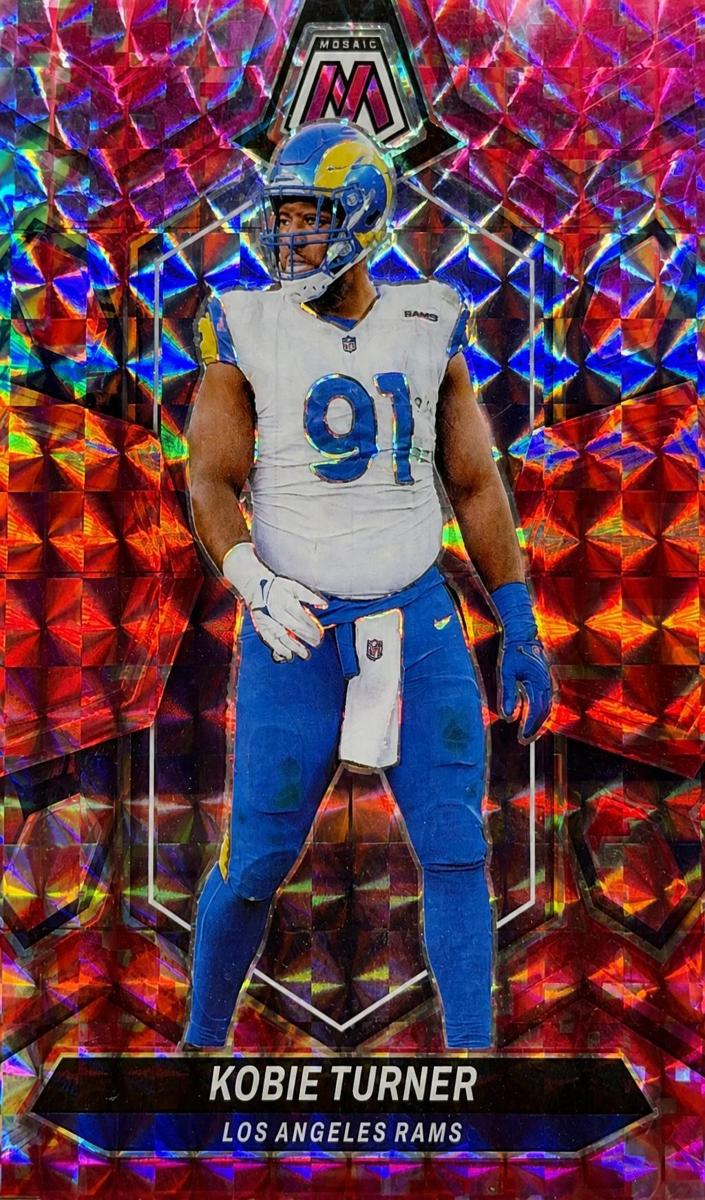 Kobie Turner 2024 Mosaic Football card