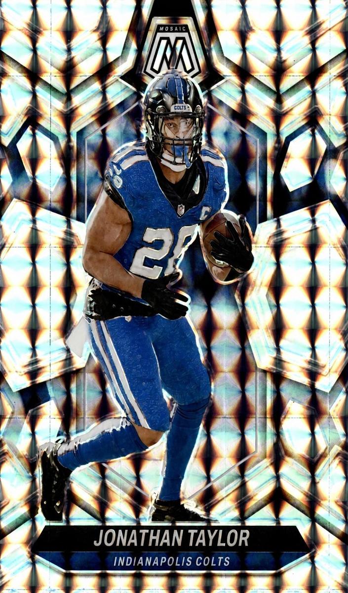 Jonathan Taylor 2024 Mosaic Football card