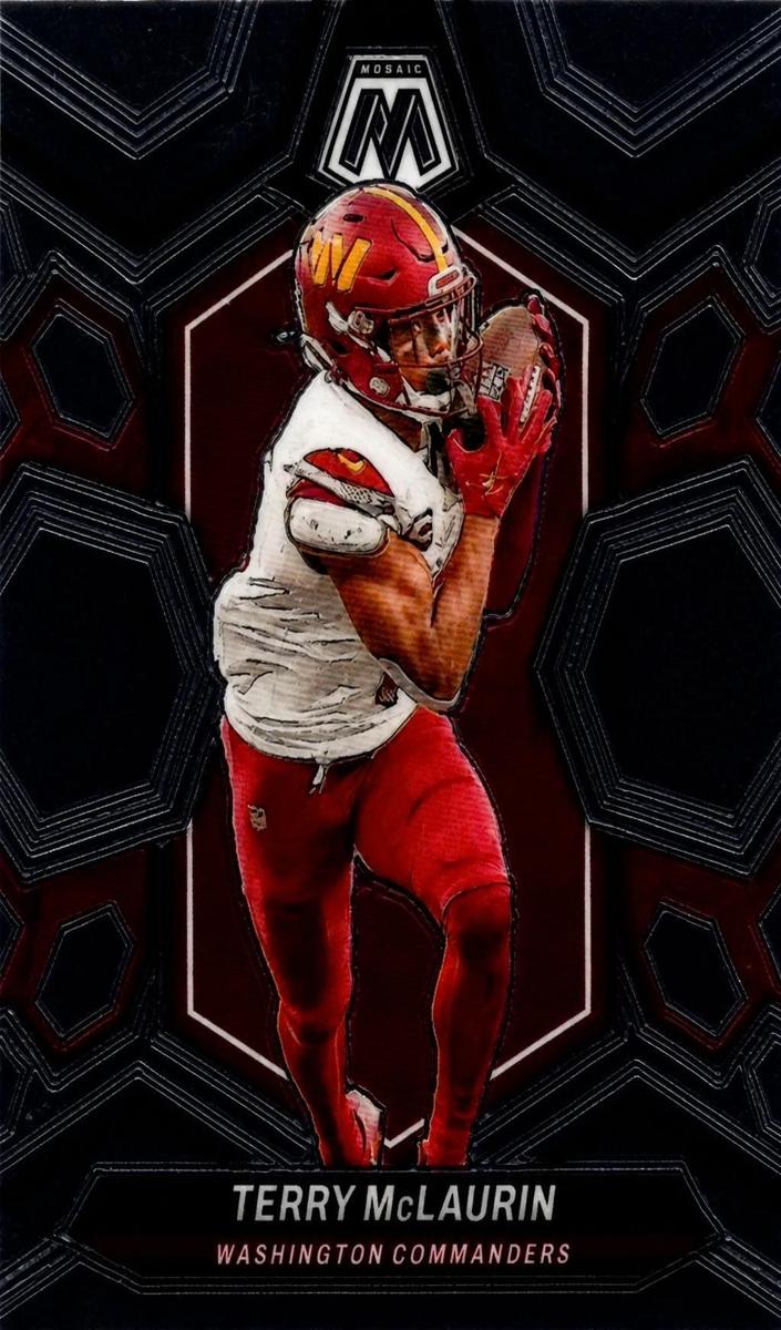 Terry McLaurin 2024 Mosaic Football card