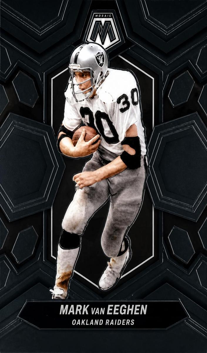 Mark van Eeghen 2024 Mosaic Football card