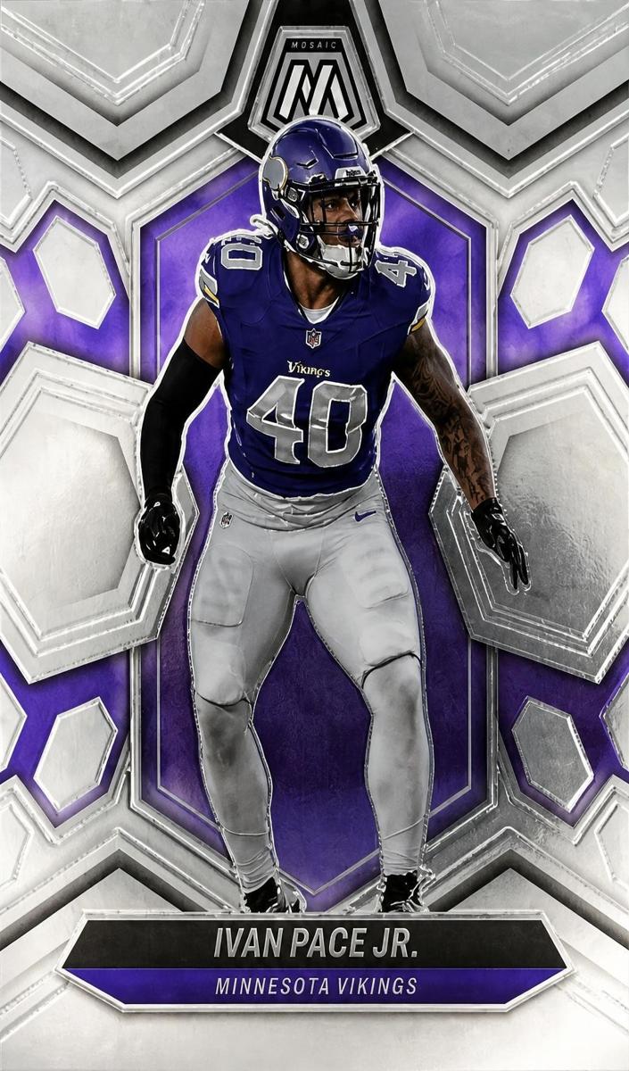 Ivan Pace Jr. 2024 Mosaic Football card