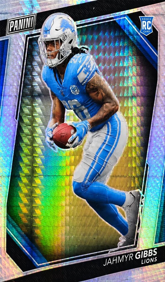 2023 Panini National Convention Gold VIP Jahmyr Gibbs [Prizm] #RC5 card