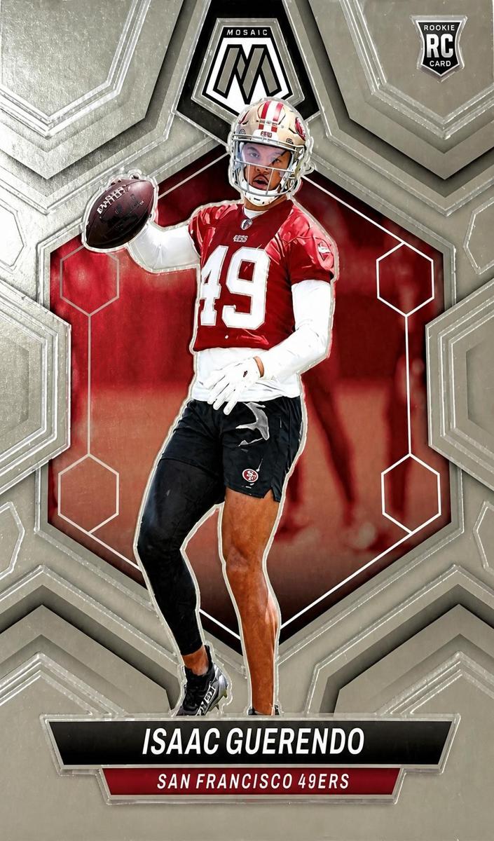 Isaac Guerendo 2024 Mosaic Football card