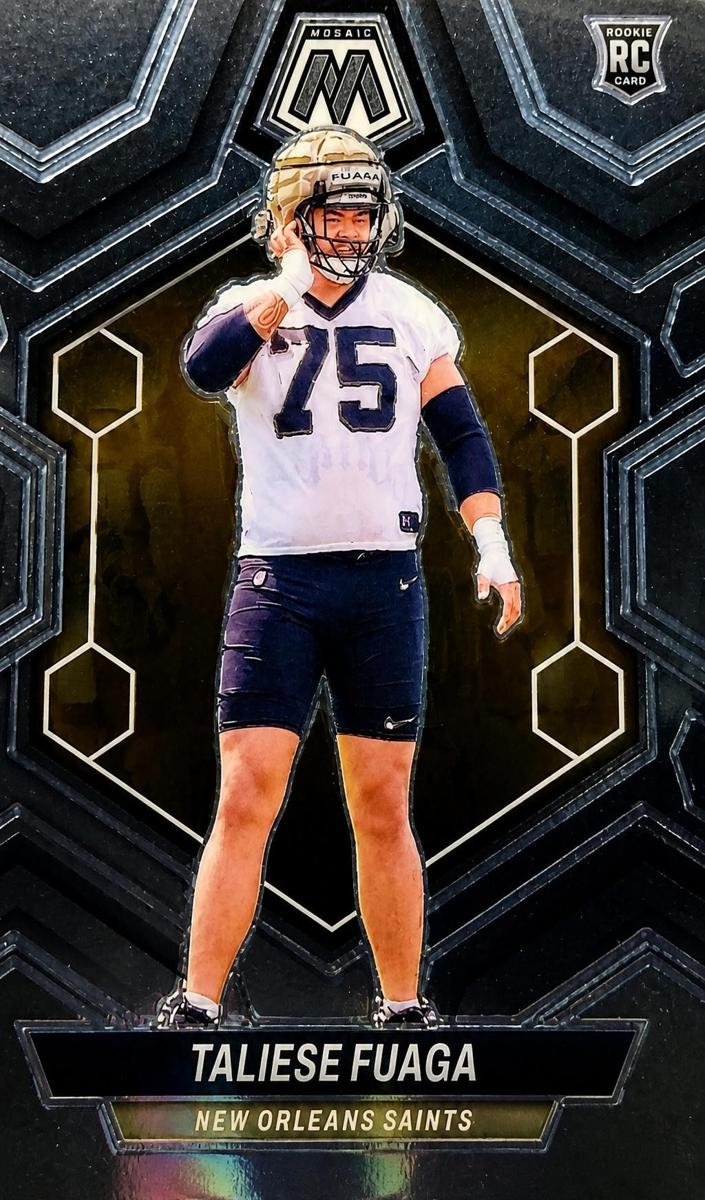 Taliese Fuaga 2024 Mosaic Football card