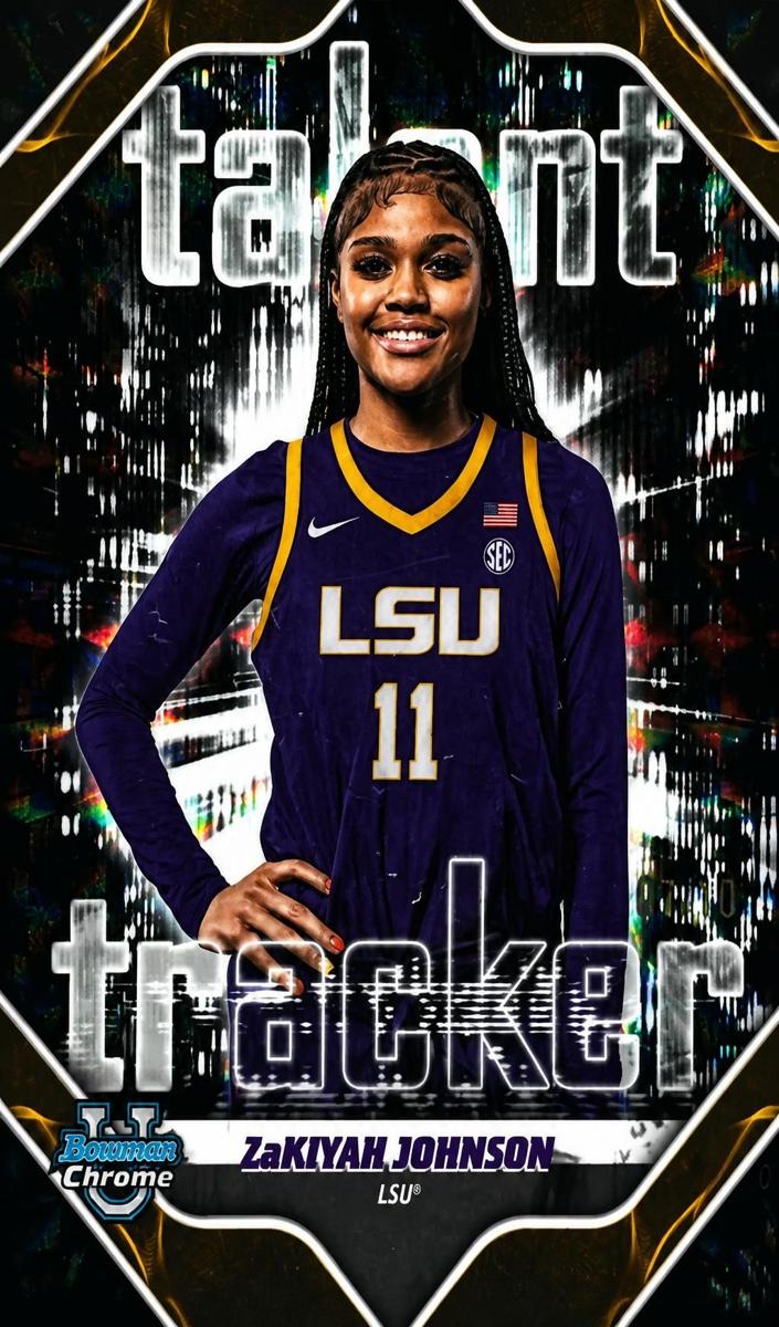 ZaKiyah Johnson 2025 Bowman Basketball card