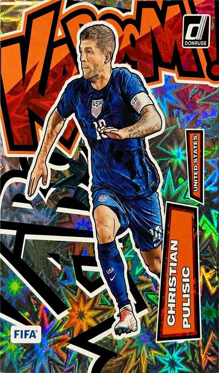 2022 Panini Donruss Kaboom Christian Pulisic #24 card