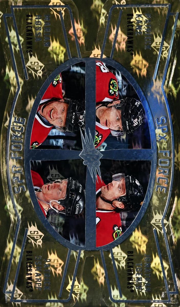 2025 Jeremy Roenick / Patrick Kane / Patrick Sharp / Marian Hossa #SF-KSHR