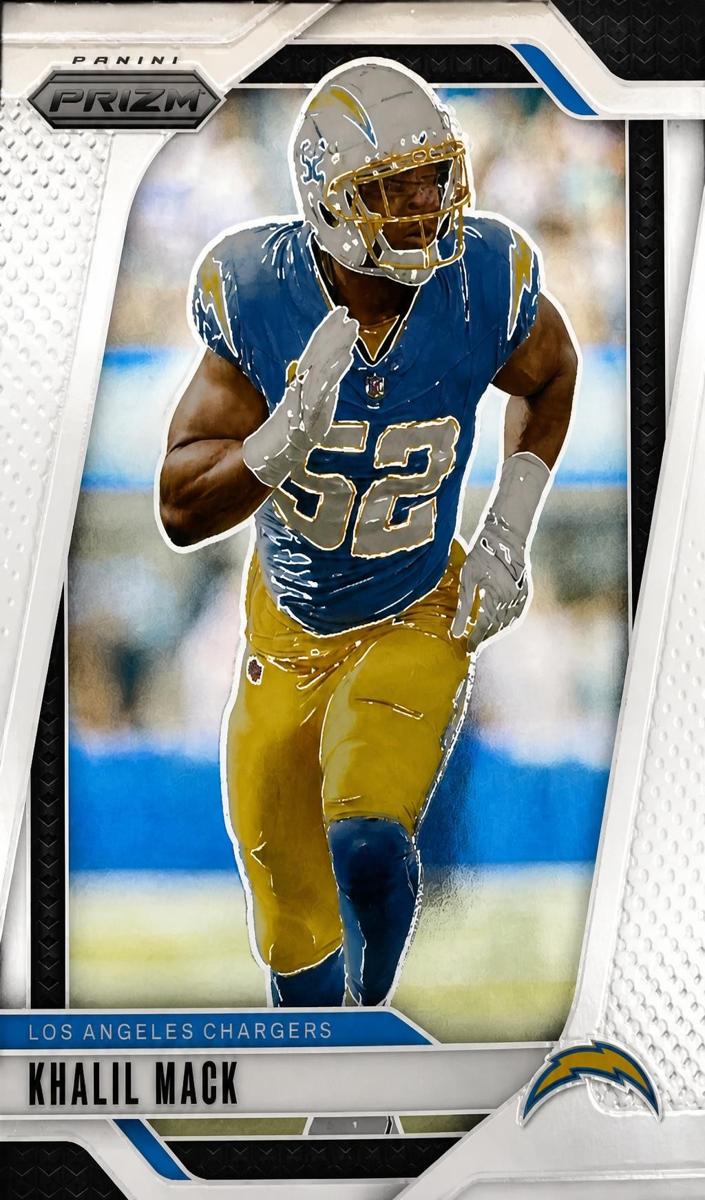 Khalil Mack 2024 Prizm Football card