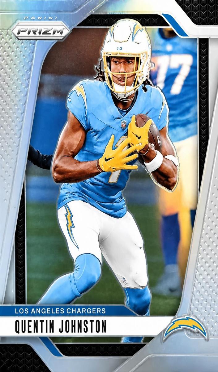 Quentin Johnston 2024 Prizm Football card