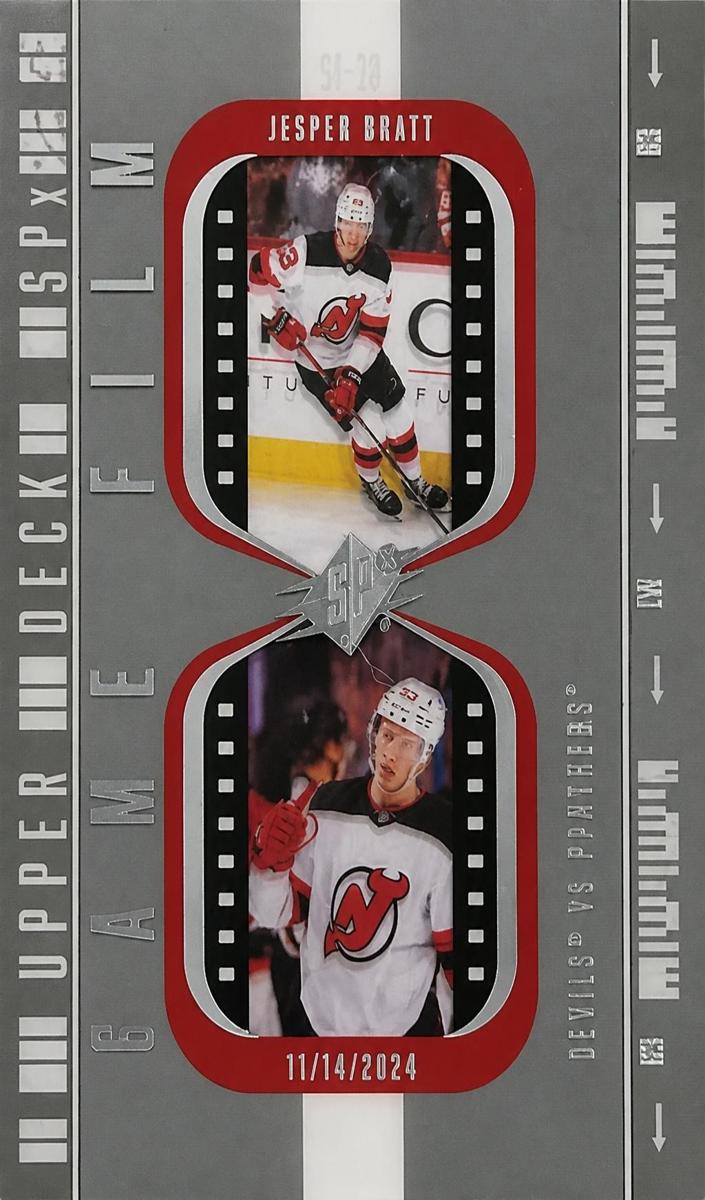 2025 SPx Jesper Bratt #GF-12 card