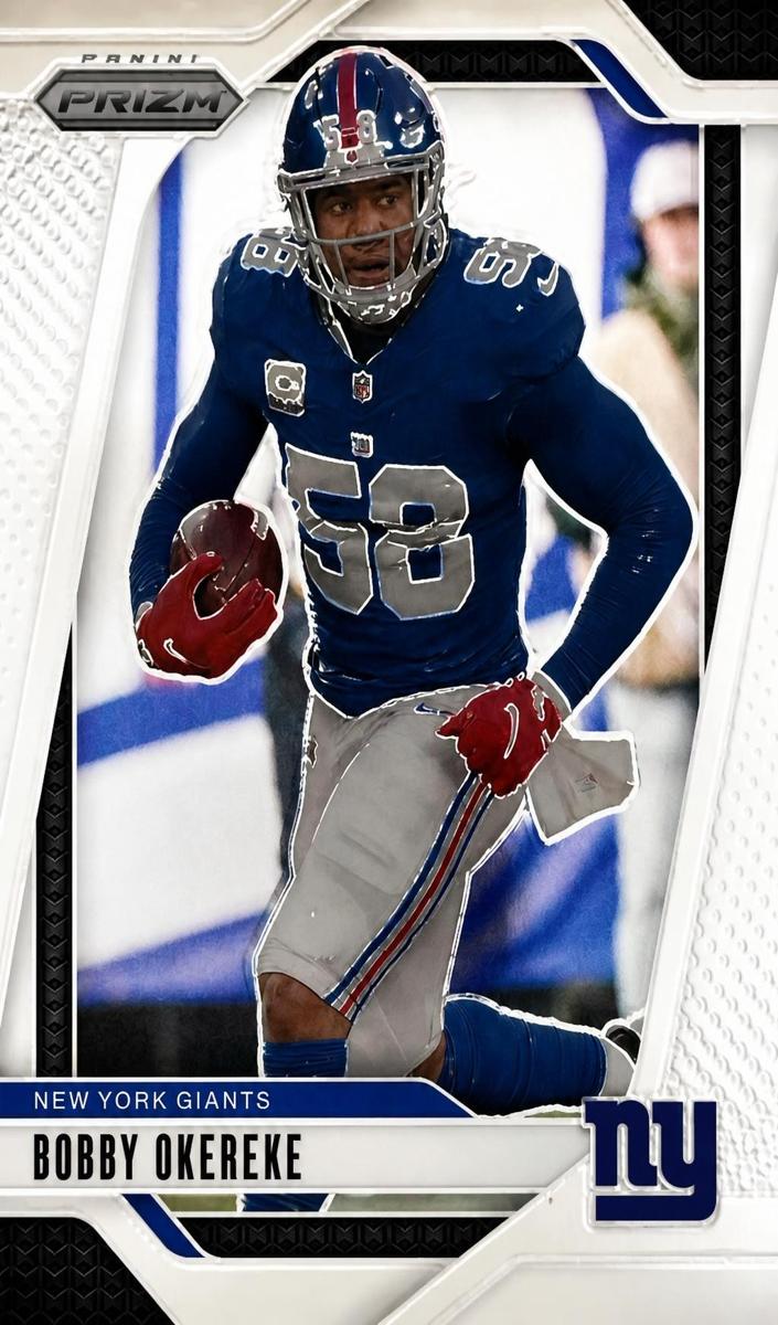 Bobby Okereke 2024 Prizm Football card