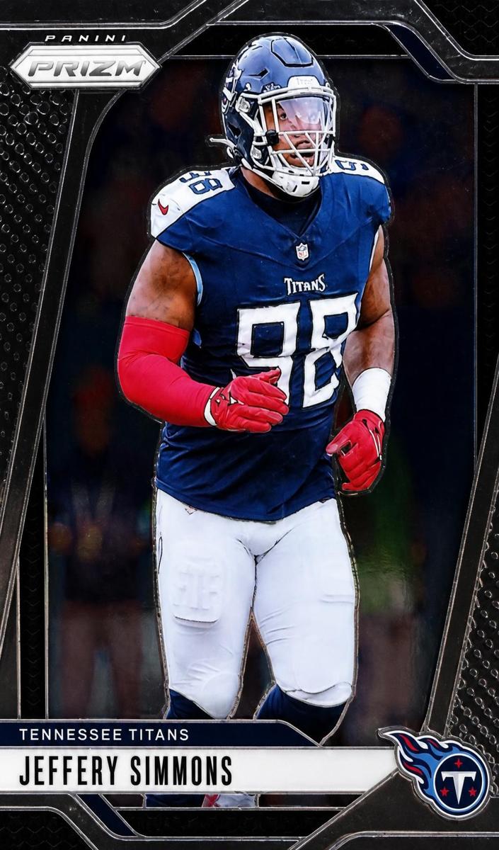 Jeffery Simmons 2024 Prizm Football card