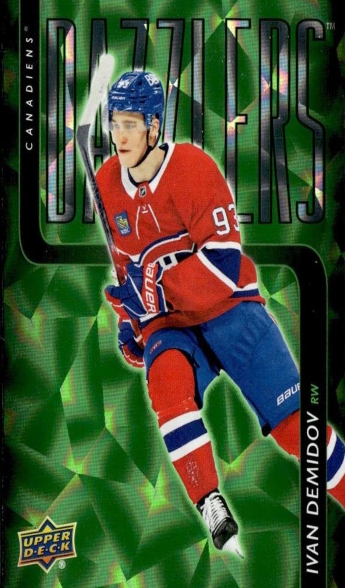 2025 Upper Deck Ivan Demidov [Green] #DZ-18 card