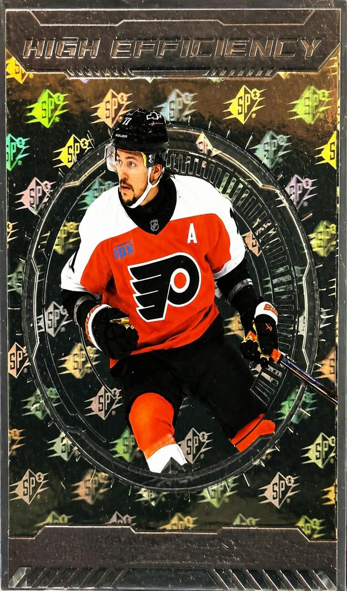 2025 SPx Travis Konecny #HE-12 card