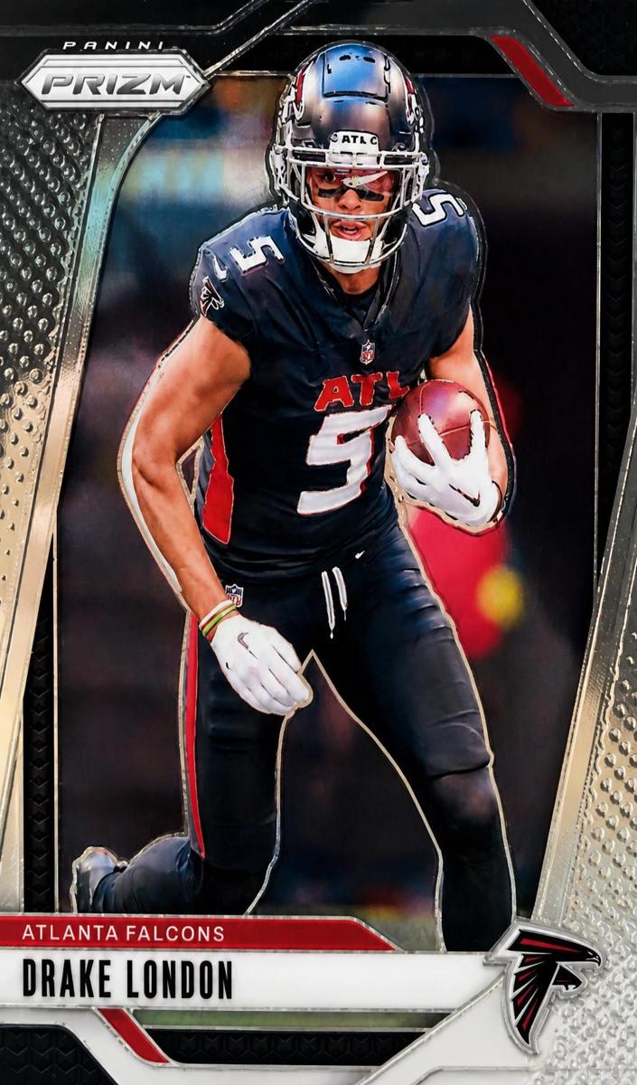 Drake London 2024 Prizm Football card