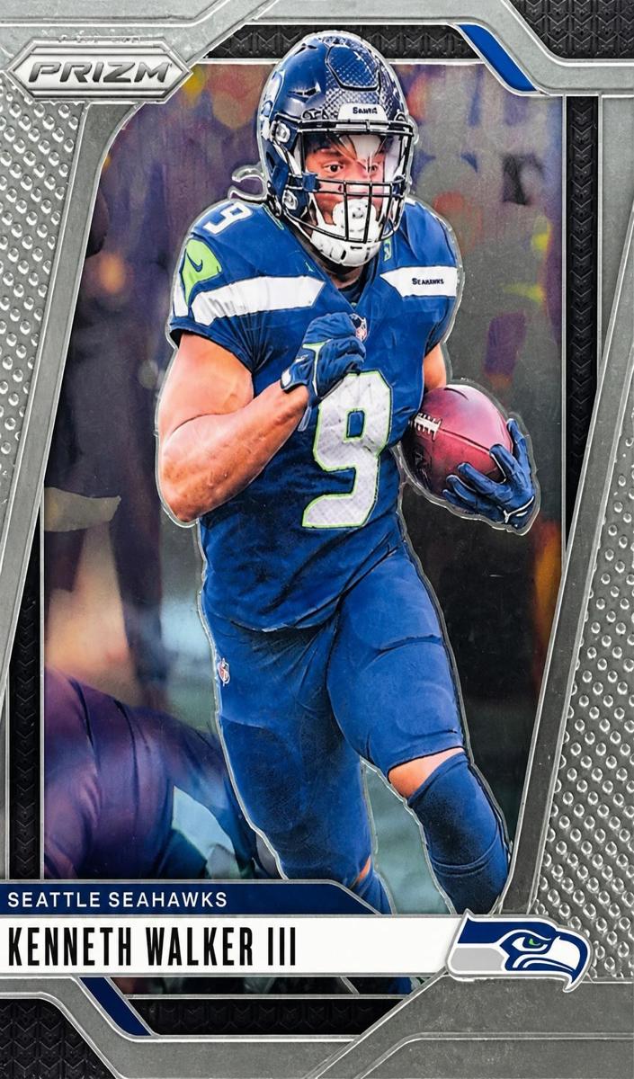 Kenneth Walker III 2024 Prizm Football card