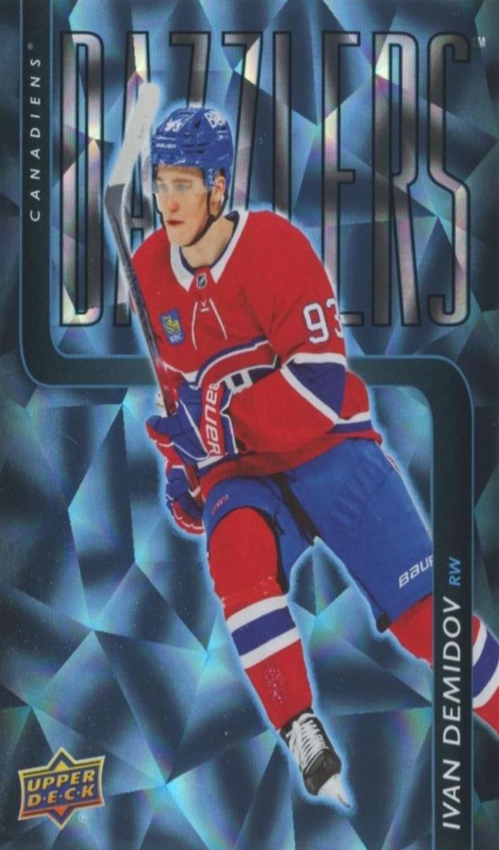 2025 Upper Deck Ivan Demidov [Blue] #DZ-18 card