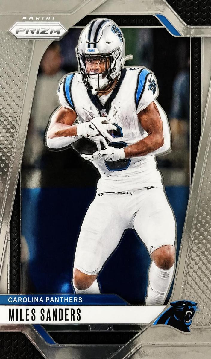 Miles Sanders 2024 Prizm Football card
