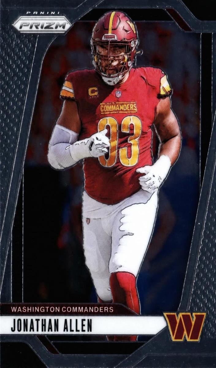 Jonathan Allen 2024 Prizm Football card