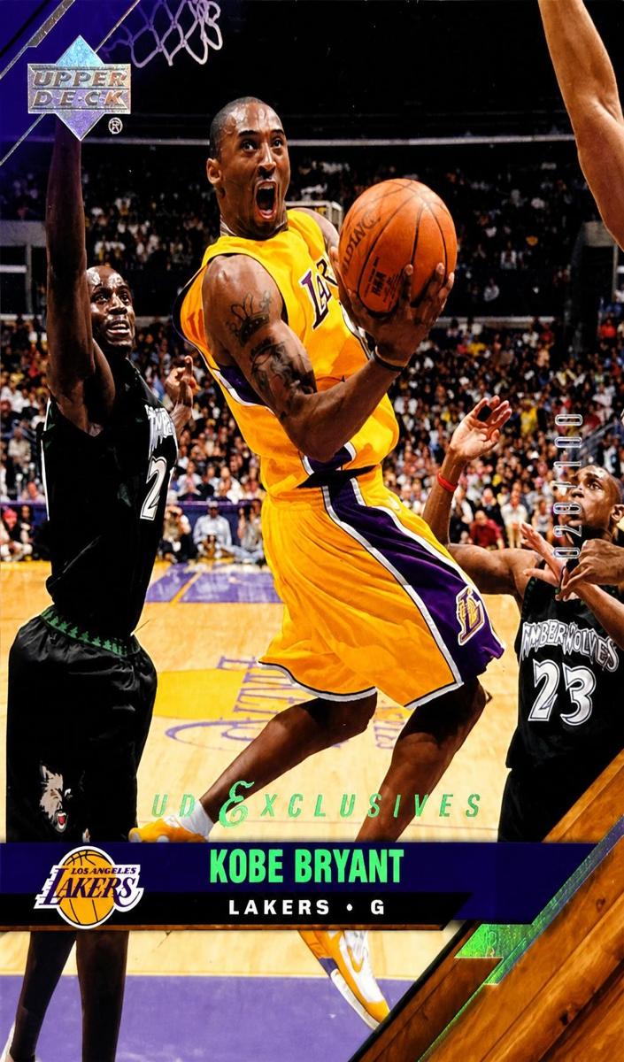 2005 Kobe Bryant [ UD Exclusives] #79