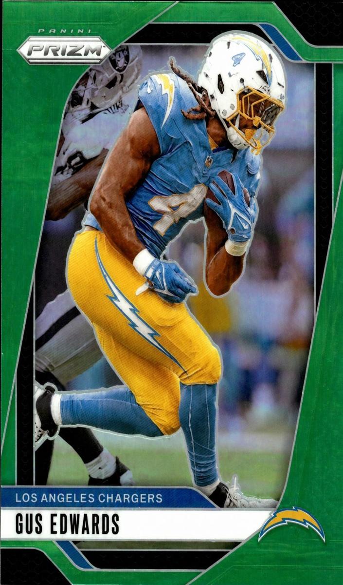 Gus Edwards 2024 Prizm Football card