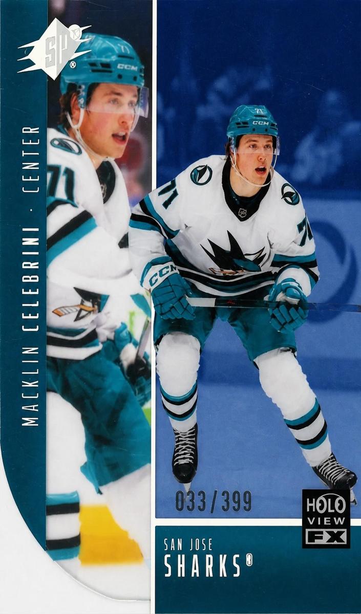 2025 Macklin Celebrini [Blue] #HV-23