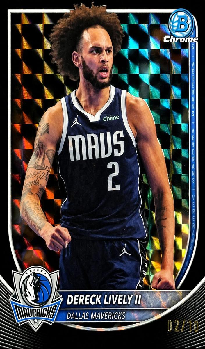 Dereck Lively II 2025 Bowman Basketball card